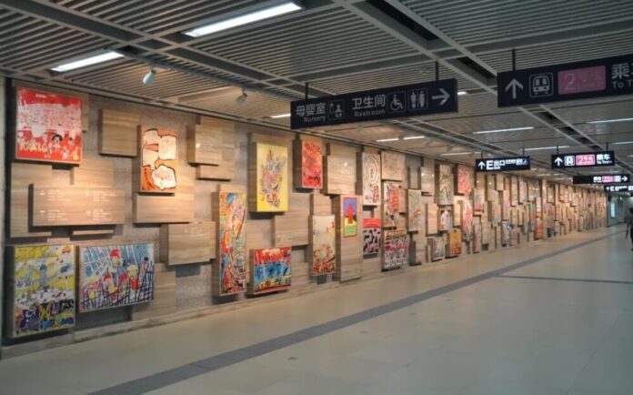 subway station lighting case 2